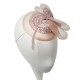 Chapeau Mariage bibi Shasta Rose par Céline Robert ANCIENNES COLLECTIONS divers