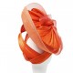 Chapeau Mariage Corail Torine par Céline Robert ANCIENNES COLLECTIONS divers