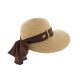 Chapeau paille femme marron Ylia Herman ANCIENNES COLLECTIONS divers