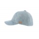 Casquette Baseball cuir bleu Conquesta Herman ANCIENNES COLLECTIONS divers