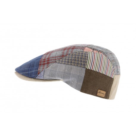 Casquette Patchwork Lin Coton Herman ANCIENNES COLLECTIONS divers