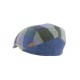 Casquette plate patchwork Bleu Herman ANCIENNES COLLECTIONS divers