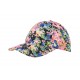 Casquette baseball noir fleurs rose Tanaka ANCIENNES COLLECTIONS divers