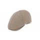 Casquette Plate beige 6 panneaux Herman ANCIENNES COLLECTIONS divers