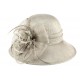 Chapeau Mariage Gris en paille sisal Thing ANCIENNES COLLECTIONS divers