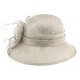 Chapeau Mariage Gris en paille sisal Thing ANCIENNES COLLECTIONS divers