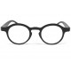 Lunettes de lecture rondes noir Kleyn Lunettes Loupes New Time