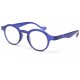 Lunettes de lecture rondes bleu Kleyn Lunettes Loupes New Time