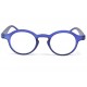 Lunettes de lecture rondes bleu Kleyn Lunettes Loupes New Time