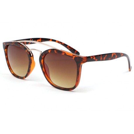 Lunettes de soleil marron tendance Pravka LUNETTES SOLEIL Eye Wear