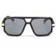 Grosses lunettes soleil Noir dore Mak ANCIENNES COLLECTIONS divers