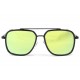 Lunette soleil effet miroir dore Psyk ANCIENNES COLLECTIONS divers