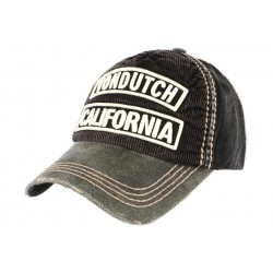 Casquette Von Dutch Grise velours Niles ANCIENNES COLLECTIONS divers