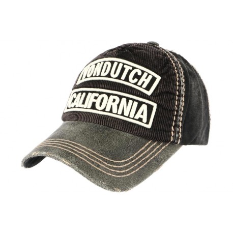 Casquette Von Dutch Grise velours Niles ANCIENNES COLLECTIONS divers