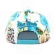 Casquette Ny Bleu Tropical Hip Hop Honour ANCIENNES COLLECTIONS divers