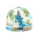 Casquette Ny Bleu Florale Hip Hop Honour ANCIENNES COLLECTIONS divers