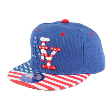 Casquette Enfant NY bleu USA de 7 à 11 ans ANCIENNES COLLECTIONS divers