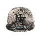 Casquette Enfant Racing blanche et Grise de 7 à 11 ans Casquette Enfant Hip Hop Honour