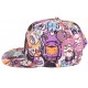 Casquette Enfant Manga Violet Orange de 7 à 11 ans ANCIENNES COLLECTIONS divers