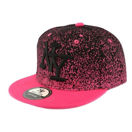 Casquette Enfant Rezo Noire et Rose de 7 à 11ans ANCIENNES COLLECTIONS divers