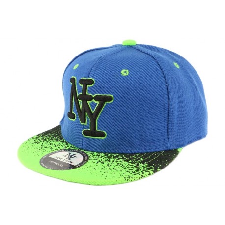 Casquette Enfant Tag Bleu et Vert de 7 à 11 ans ANCIENNES COLLECTIONS divers