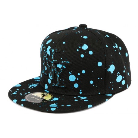 Casquette Enfant Glup Noire et bleu de 7 à 11 ans ANCIENNES COLLECTIONS divers