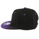 Casquette enfant tag noire et violette de 7 à 11 ans ANCIENNES COLLECTIONS divers