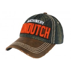 Casquette Von Dutch Bleu Denim Donald ANCIENNES COLLECTIONS divers