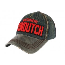 Casquette Von Dutch Grise Denim Donald ANCIENNES COLLECTIONS divers