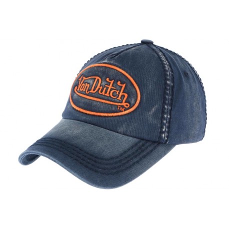 Casquette Von Dutch Bleu Marine Tim ANCIENNES COLLECTIONS divers