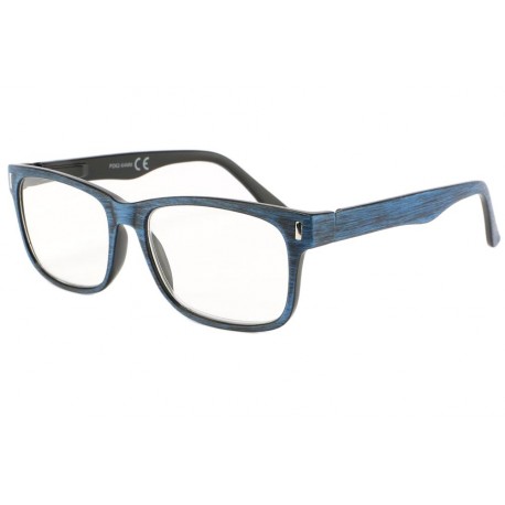 Lunettes de lecture bois Bleu Nowa Lunettes Loupes New Time