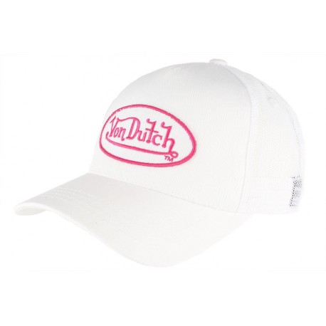 Casquette Von Dutch Blanche Eva ANCIENNES COLLECTIONS divers