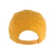 Casquette Baseball Enfant Jaune Velours Bloom 7 à 12 ans ANCIENNES COLLECTIONS divers