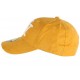 Casquette Baseball Enfant Jaune Velours Bloom 7 à 12 ans ANCIENNES COLLECTIONS divers