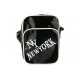 Sacoche NY noir brillant et blanche streetwear ANCIENNES COLLECTIONS divers