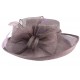 Chapeau Cérémonie Airelle en sisal violet ANCIENNES COLLECTIONS divers