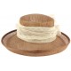 Chapeau Cérémonie Albizia Beige et Ecru ANCIENNES COLLECTIONS divers