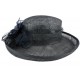 Chapeau mariage bleu marine Bora ANCIENNES COLLECTIONS divers