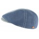 Casquette plate bleue et grise Callisto Mayser CASQUETTES MAYSER