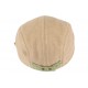 Casquette plate beige et verte Skinny Mayser CASQUETTES MAYSER