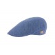 Casquette bleue en lin bec de canard Herman ANCIENNES COLLECTIONS divers