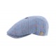 Casquette gavroche Bleu en soie Herman ANCIENNES COLLECTIONS divers