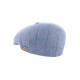 Casquette gavroche Bleu en soie Herman ANCIENNES COLLECTIONS divers