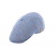 Casquette gavroche Bleu en soie Herman ANCIENNES COLLECTIONS divers