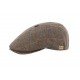 Casquette gavroche Marron en soie Herman ANCIENNES COLLECTIONS divers