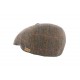 Casquette gavroche Marron en soie Herman ANCIENNES COLLECTIONS divers