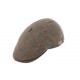 Casquette gavroche Marron en soie Herman ANCIENNES COLLECTIONS divers