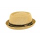 Petit Chapeau de paille Beige et Rouge Gringo ANCIENNES COLLECTIONS divers