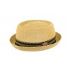Petit Chapeau de paille Beige et Rouge Gringo ANCIENNES COLLECTIONS divers