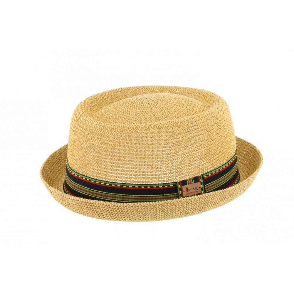 Chapeau Panama En Paille - Chapeau D'Été Large Bord - 22 Couleurs - Taille M (56-58 Cm) - Homme Et Femme - Plage, Vacances, Loisirs